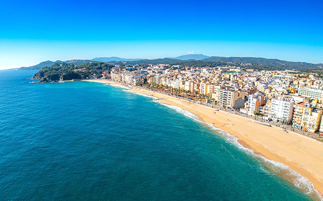 Kustlijn Lloret de Mar
